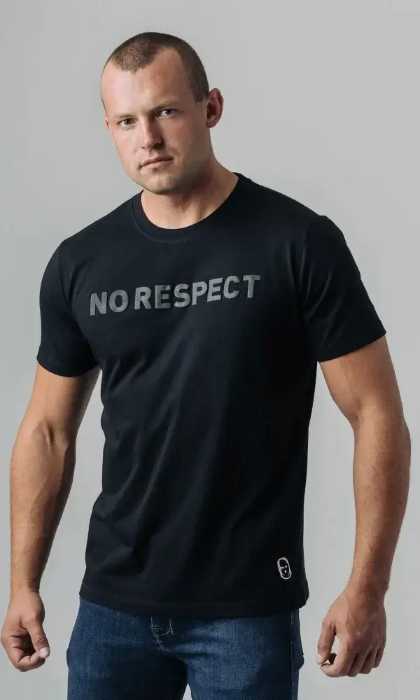 PG Wear тениска "No Respect Monochrome"