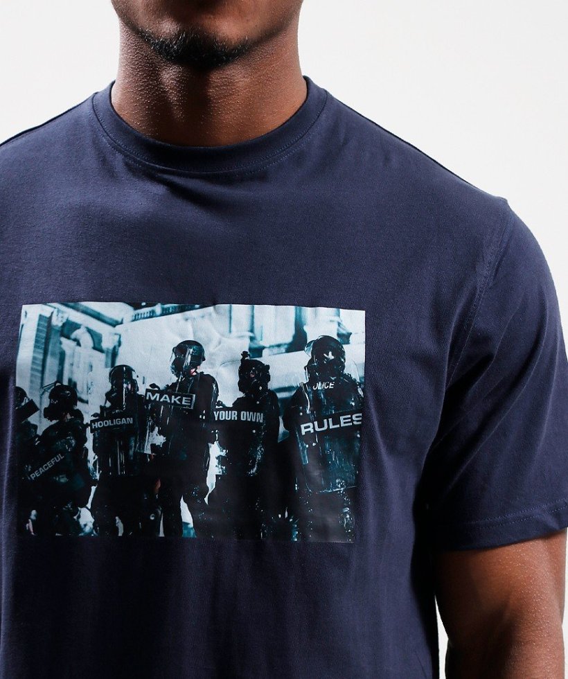 Peaceful Hooligan тениска Riot Rules