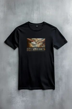 The Weekend тениска God's hand в черно