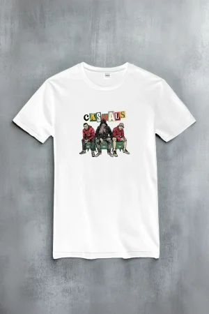 The Weekend тениска Casual way of life в бяло