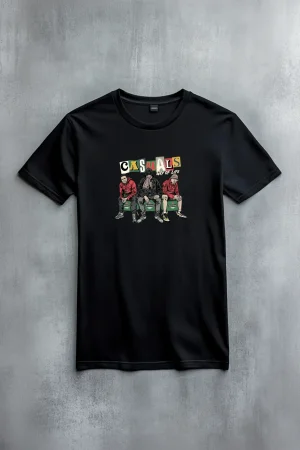 The Weekend тениска Casual way of life в черно