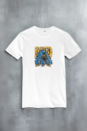 The Weekend тениска Addicted в бяло