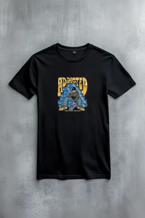 The Weekend тениска Addicted в черно