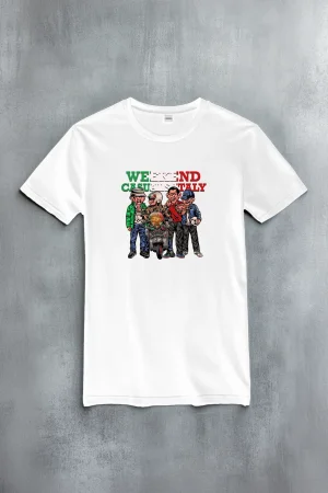 The Weekend тениска Casuals Italy в бяло