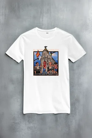 The Weekend тениска El Derby Madrileno в бяло