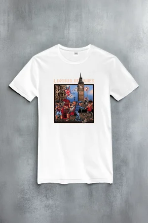 The Weekend тениска London Derbies в бяло